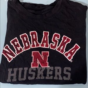 Short sleeved Nebraska huskers T-shirt